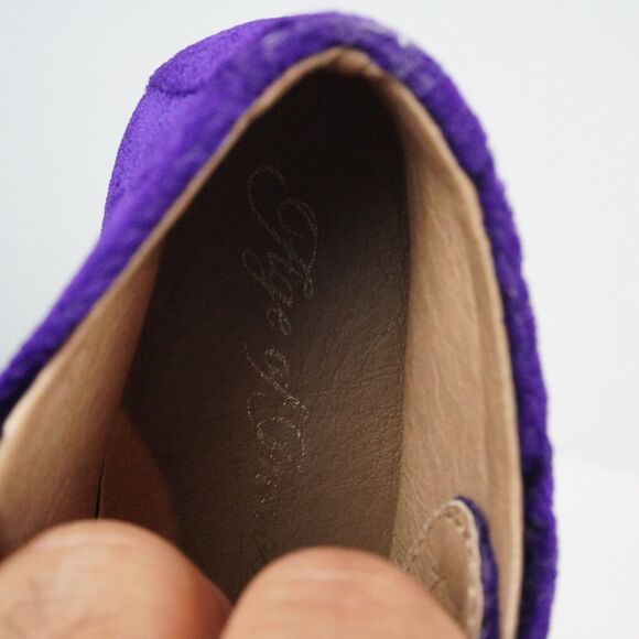 Age of Innocence toddler Girls booties shoes EU size 25 US 7 Velvet Purple - Picture 8 of 14